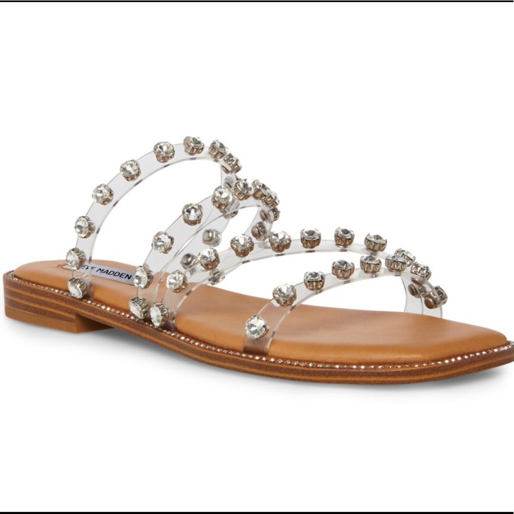 Steve Madden Skyler Clear Flat